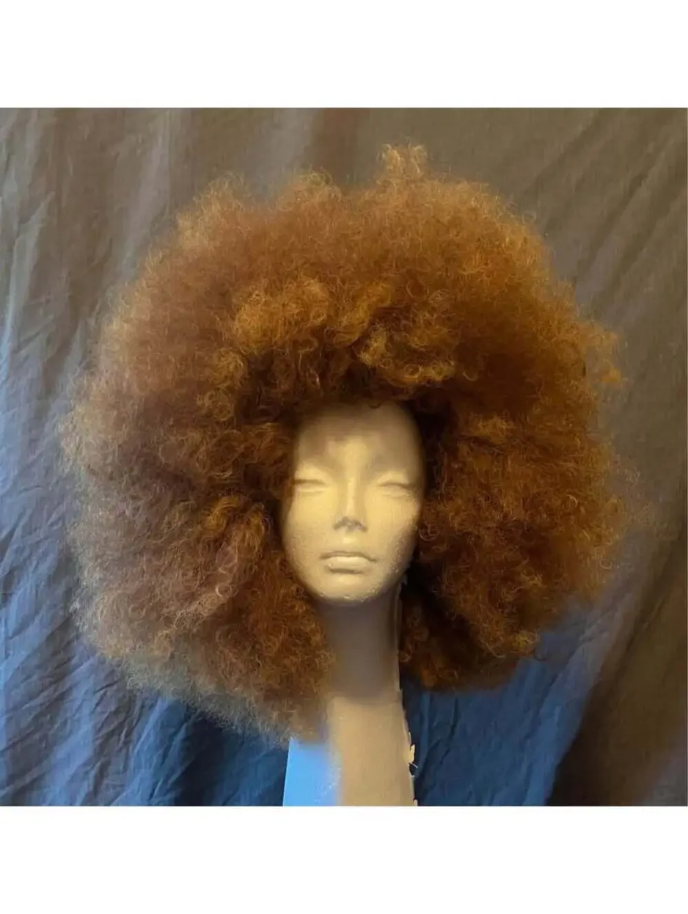 Honey Blonde Afro Wig